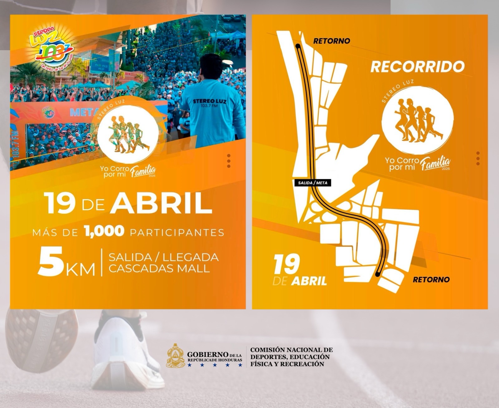 Yo corro por mi familia