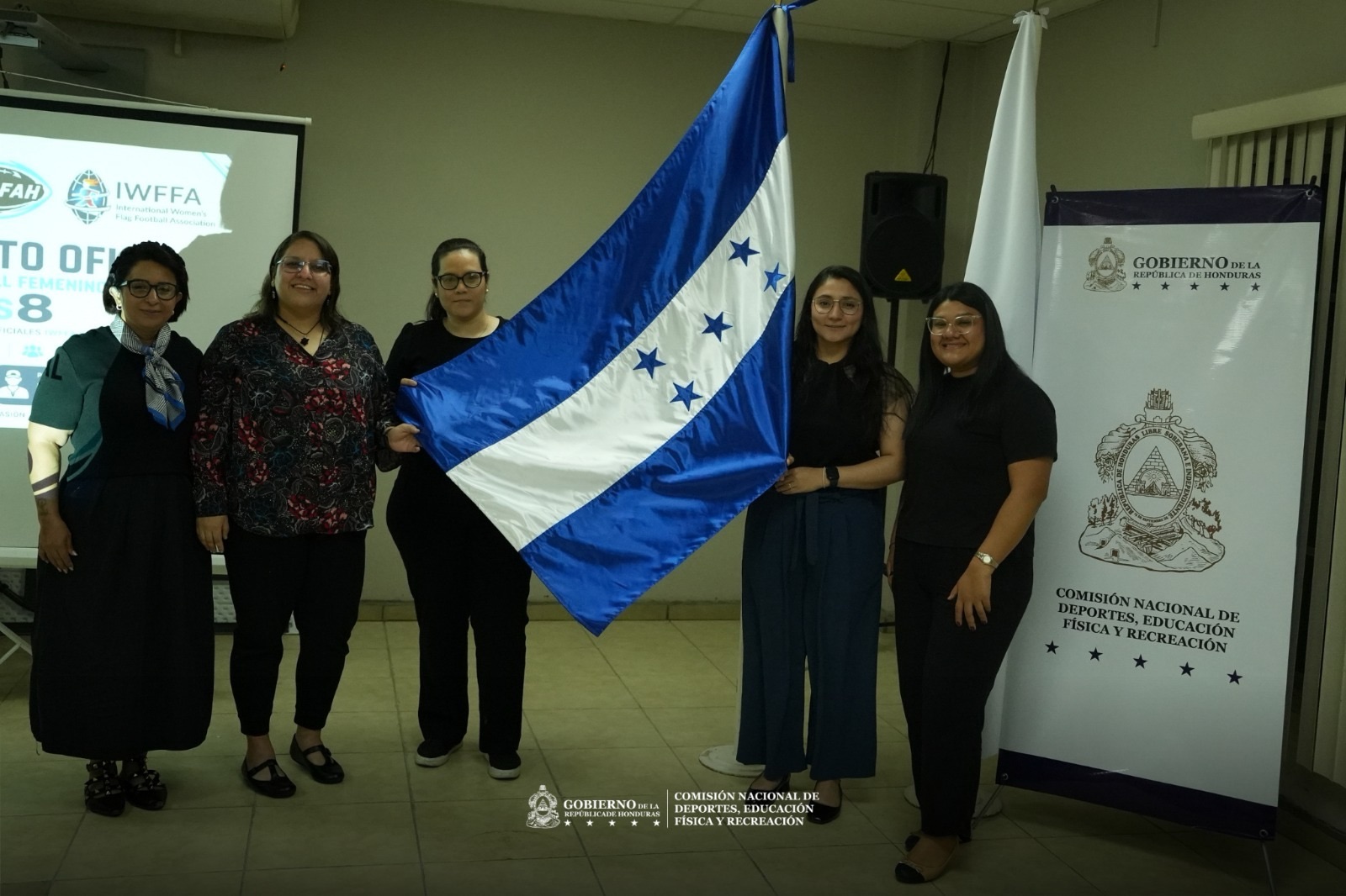 Momento histórico para el flag football hondureño