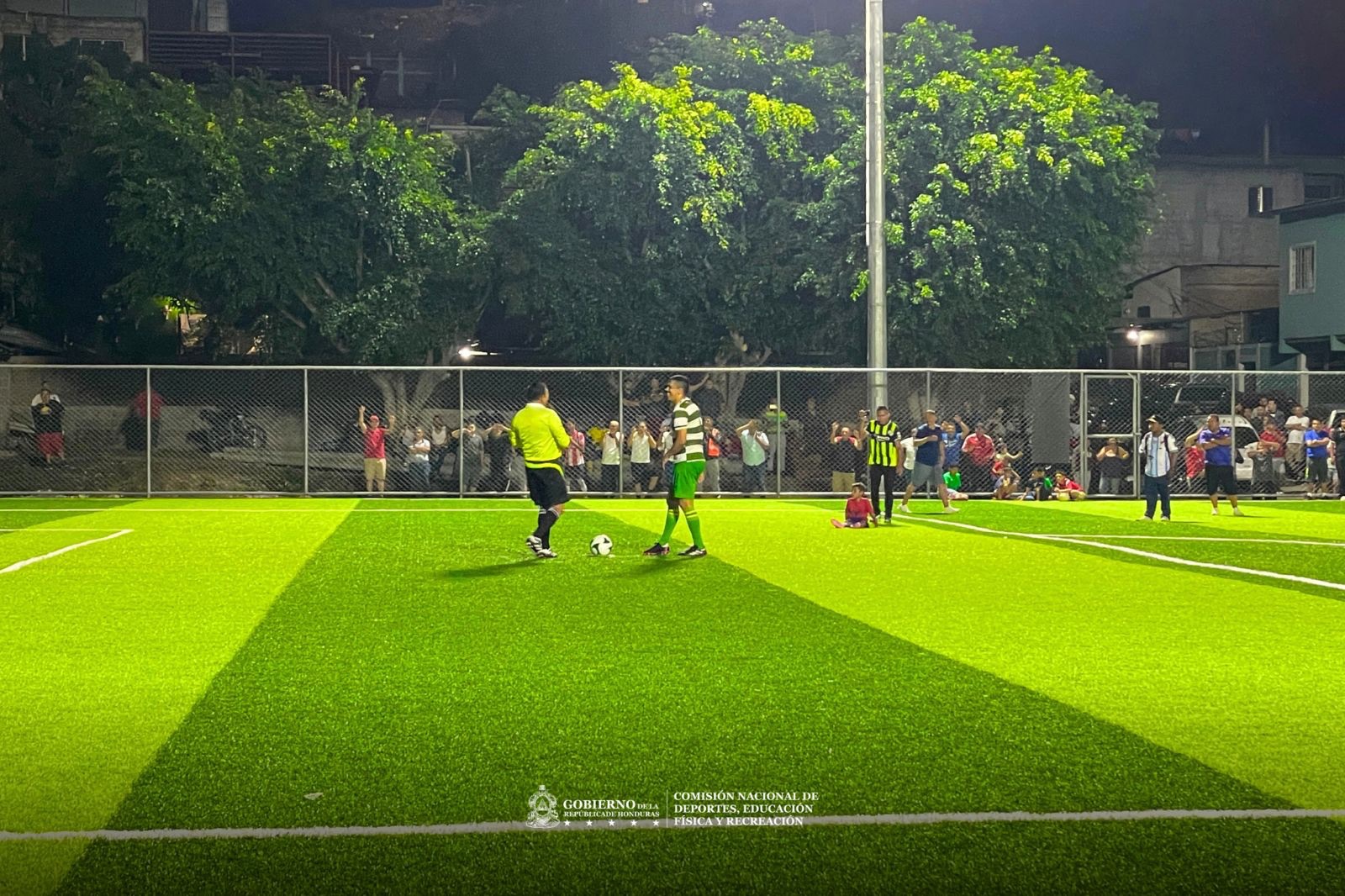 Sana convivencia y pasión por el fútbol