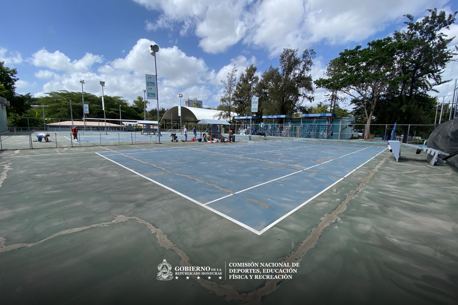 CONDEPOR continúa trabajando por la recuperación y fortalecimiento de los espacios deportivos de la Villa Olímpica